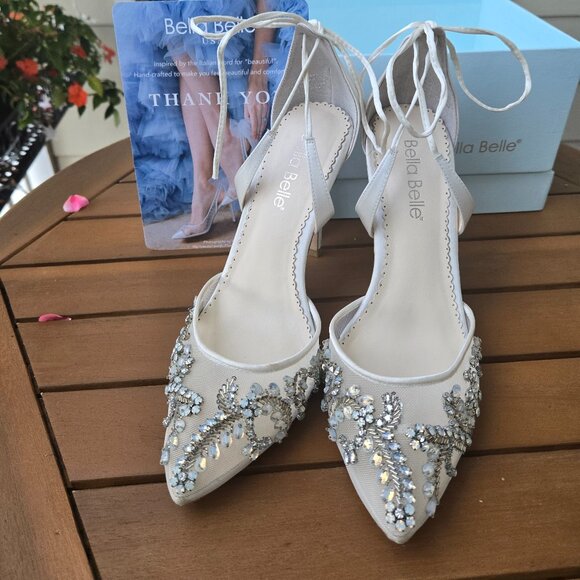 Bella Belle Florence Bridal Shoes - Picture 1 of 12